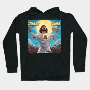 Jesus Saves (A Soccer Ball) Hoodie